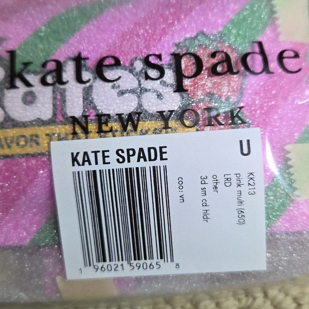Kate Spade Bubble Gum 3D Small Card Holder
